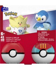 POKEMON MEGA SET DOUA BILE TOGEPI SI PIPLUP 41 PIESE