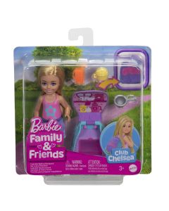 BARBIE PAPUSICA CHELSEA CU RUCSAC PENTRU COACEREA BRIOSELOR