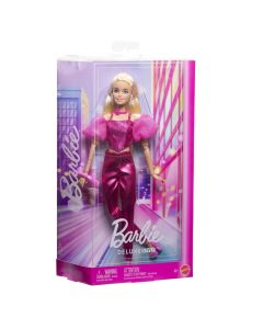BARBIE DELUXE STYLE PAPUSA BARBIE TINUTA ROZ METALIZAT