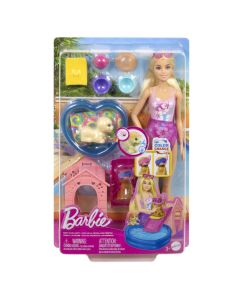 BARBIE COLOR CHANGE PETRECEREA CATELUSULUI LA PISCINA