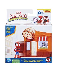 SPIDEY PRIETENII EXTRAORDINARI CITY BLOKS SET DE CONSTRUCTIE PIZZERIE