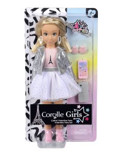 COROLLE SET SAPTAMANA MODEI LA PARIS PAPUSA VALENTINE 28CM