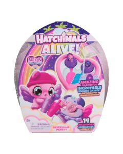 HATCHIMALS ALIVE NEON RAINBOW SET PETRECERE LA PISCINA