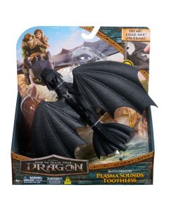 CUM SA ITI DRESEZI DRAGONUL LUPTA DRAGONILOR FIGURINA DRAGON TOOTHLESS 26.5 CM