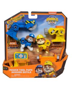 PATRULA CATELUSILOR RUBBLE SI ECHIPA CU UNELTE DE PUTERE IN MISIUNE