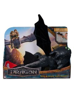 CUM SA ITI DRESEZI DRAGONUL HUG SI GLIDE FIGURINA DRAGON TOOTHLESS
