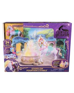 UNICORN ACADEMY SET DE JOACA FANTANA SI GRAJD STARGLOW SI UNICORNUL WILDSTAR