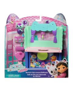 GABBYS DOLLHOUSE FILMUL SET BAIA SPA A PISICII MERCAT CU FIGURINA SI ACCESORII