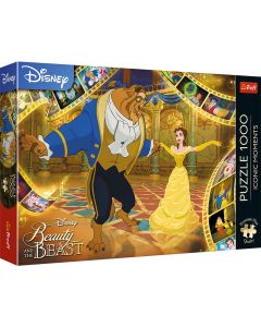 PUZZLE TREFL 1000 PREMIUM PLUS DISNEY PRINCESS FRUMOASA SI BESTIA