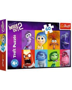 PUZZLE TREFL 60 DISNEY INSIDE OUT 2 EMOTIILE COPIILOR