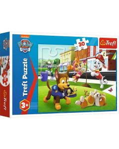 PUZZLE TREFL 30 PATRULA CATELUSILOR CATEI IN ACTIUNE