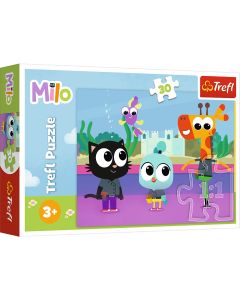 PUZZLE TREFL 30 PLANETA MILO PISICA MILO