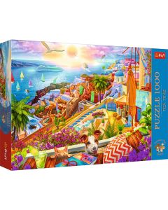PUZZLE 1000 PREMIUM PLUS TEA TIME VIZITAND SANTORINI
