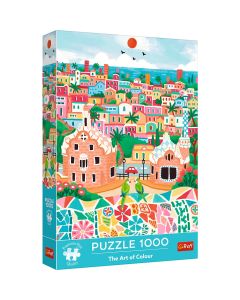 PUZZLE TREFL 1000 PREMIUM PLUS BARCELONA SPANIA
