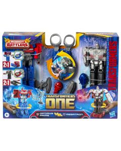 TRANSFORMERS ONE SET 2 FIGURINE OPTIMUS PRIME SI MEGATRON