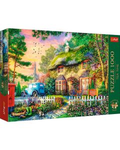 PUZZLE TREFL 1000 PREMIUM PLUS TEA TIME CASUTA STONEY LANE