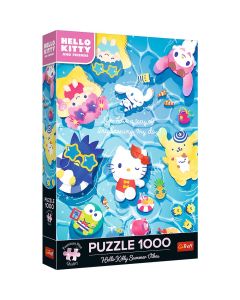 PUZZLE TREFL 1000 PREMIUM PLUS HELLO KITTY RELAXARE DE VARA