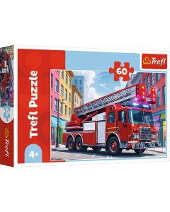PUZZLE TREFL 60 MASINA DE POMPIERI