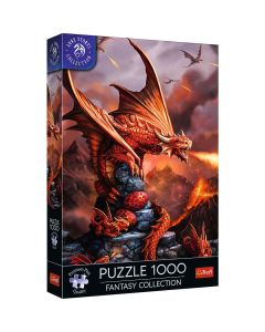 PUZZLE TREFL 1000 PREMIUM PLUS COLECTIA FANTASY DRAGON DE FOC