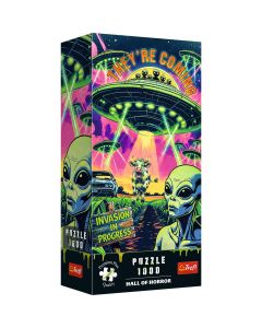 PUZZLE TREFL 1000 PREMIUM PLUS SALA GROAZEI OZN-URI