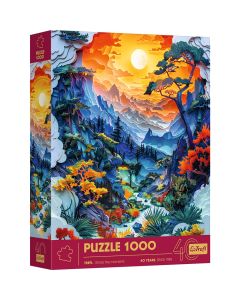 PUZZLE TREFL 1000 EDITIA ANIVERSARA 40 DE ANI 3D DOLINA