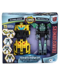 TRANSFORMERS EARTHSPARK SET 2 FIGURINE BUMBLEBEE SI MO MALTO