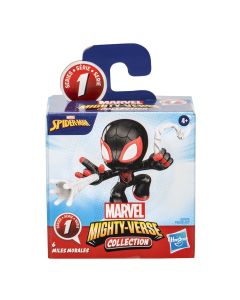 SPIDER MAN MIGHTY VERSE SERIA 1 FIGURINA MILES MORALES 6CM