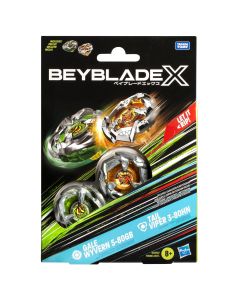 BEYBLADE X PACHET DUO TAIL VIPER 3-80HN SI GALE WYVERN 5-80GB