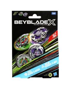 BEYBLADE X PACHET DUO YELL KONG 3-60GB SI HELM KNIGHT 5-80T