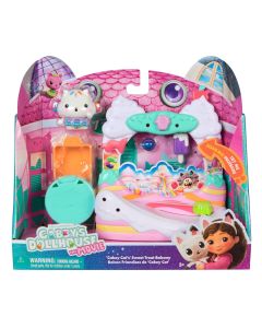 GABBYS DOLLHOUSE FILMUL SET BALCONUL DIN DULCIURI AL PISICII CAKEY CU ACCESORII