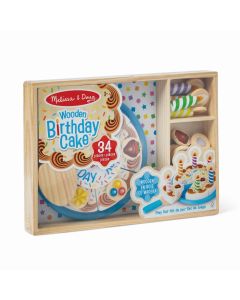 MELISSA AND DOUG SET DE JOACA DIN LEMN TORT ANIVERSAR