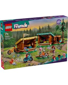 LEGO FRIENDS CABANE CONFORTABILE IN TABARA DE AVENTURI 42624
