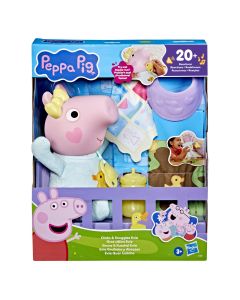 PEPPA PIG SET DE JOACA OINKS AND SNUGGLES PAPUSA EVIE INTERACTIVA CU ACCESORII