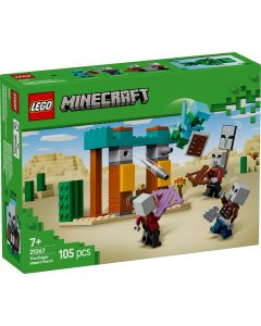 LEGO MINECRAFT PATRULA ILLAGER ÎN DESERT 21267