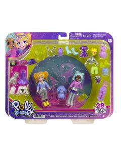 POLLY POCKET SET 2 PAPUSI SI ACCESORII 28 PIESE