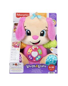 FISHER PRICE CATELUSA INTERACTIV CU URECHI ROZ RADE SI INVATA