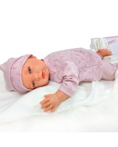 Papusa Nines D'Onil, Celia, nou-nascut, premium, cu miros de vanilie, 1700 gr, 48 cm