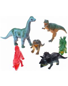 Set 6 figurine din cauciuc - Dinozauri UP 26784