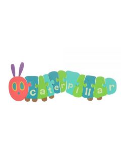 Joc puzzle din lemn The Very Hungry Caterpillar. 48 cm HC1240