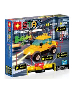 Jucarie Stax - Set constructie copii cu lumini si sunete - Taxi