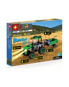 Jucarie Stax - Set constructie cu lumini si sunete - Tractor