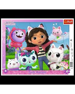 PUZZLE TREFL 25 GABBY S DOLLHOUSE LUMEA LUI GABBY
