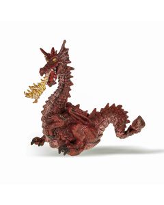 PAPO FIGURINA DRAGON ROSU CU FLACARA