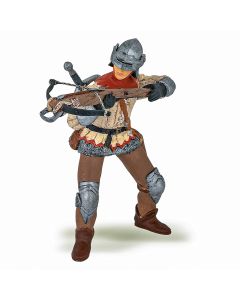 PAPO FIGURINA CAVALER CU ARBALETA ROSU