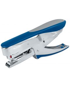 Capsator metalic LEITZ 5548 tip cleste, 30 coli, albastru