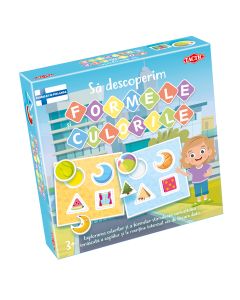 Joc educativ Sa descoperim Formele si culorile