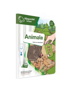 Raspundel Istetel, carte cu autocolante, Animale