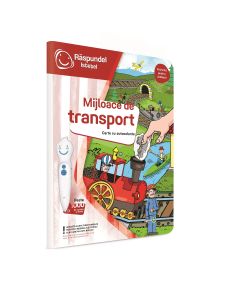 Raspundel Istetel, carte cu autocolante, Mijloace de transport