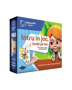 Pachet Raspundel Istetel, creion si carte Intru in joc, invat pe loc