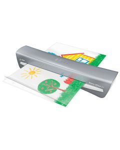 Laminator LEITZ iLAM Home Office, A3, kit folii laminare inclus, alb